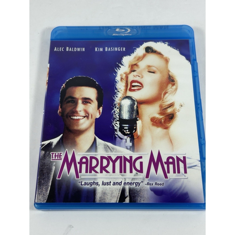The Marrying Man [Blu-ray, 1991] Kim Basinger, Alec Baldwin - Brand New, Sealed!
